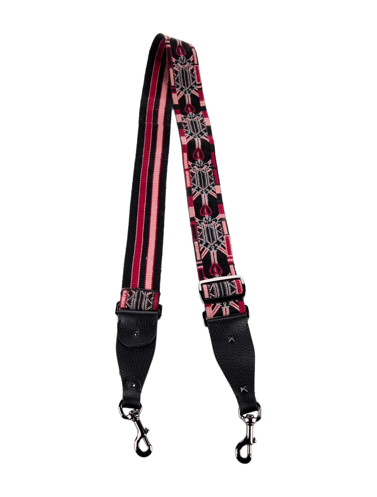 Valentino pattern print bag strap