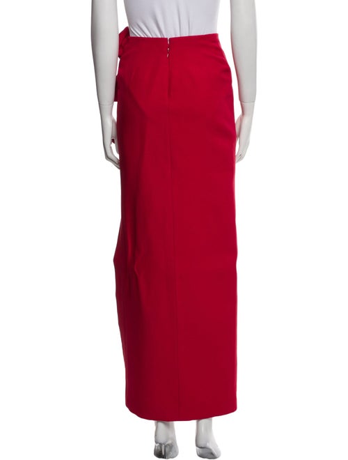 Valentino Virgin Wool Long Skirt