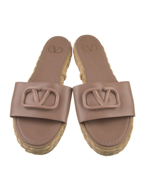 Valentino Leather Espadrilles