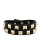 Valentino Rockstud Leather Wrap Bracelet