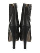 Valentino Leather Lasercut Accents Boots