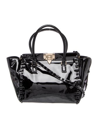 Valentino Rockstud Top Handle Bag