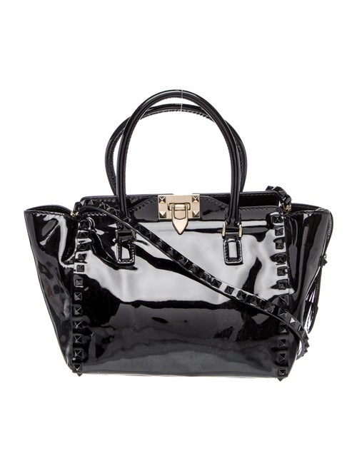 Valentino Rockstud Top Handle Bag