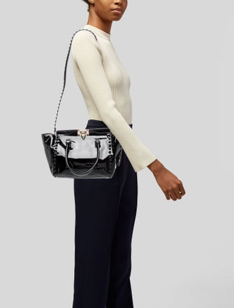 Valentino Rockstud Top Handle Bag