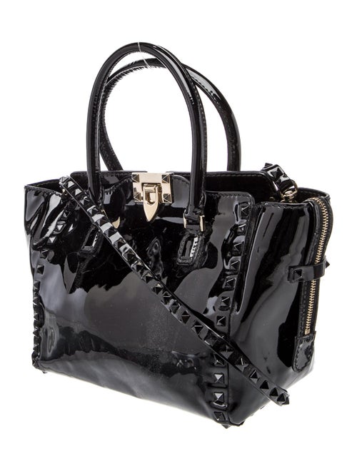Valentino Rockstud Top Handle Bag