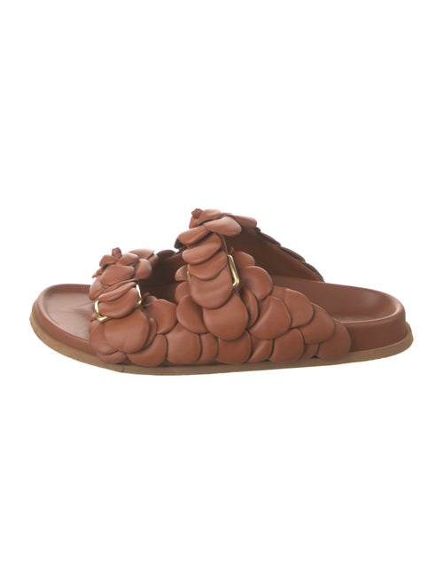 Valentino Leather Slides