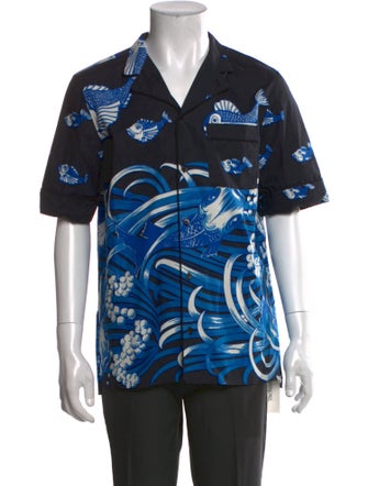 Valentino Printed Short Sleeve Shirt