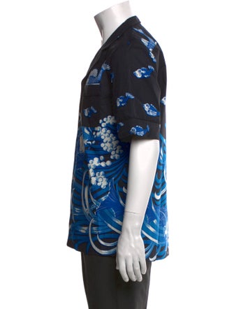 Valentino Printed Short Sleeve Shirt