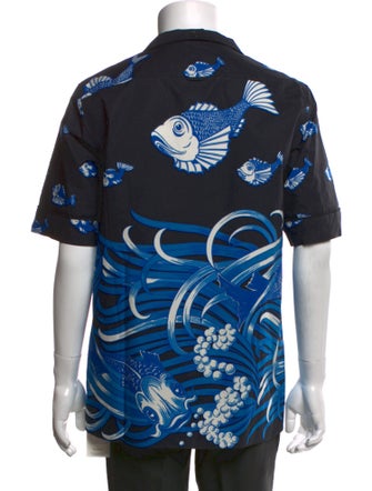 Valentino Printed Short Sleeve Shirt