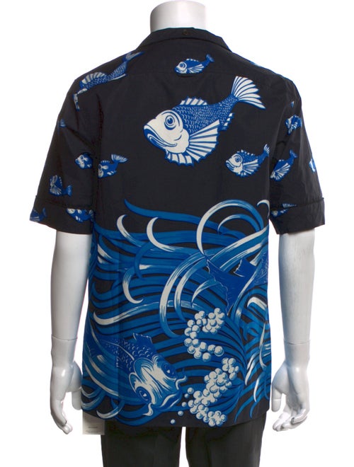 Valentino Printed Short Sleeve Shirt
