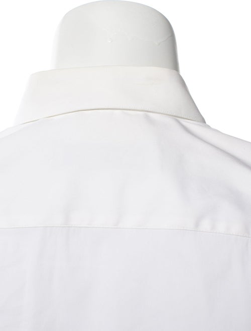 Valentino Long Sleeve Button-Up Top