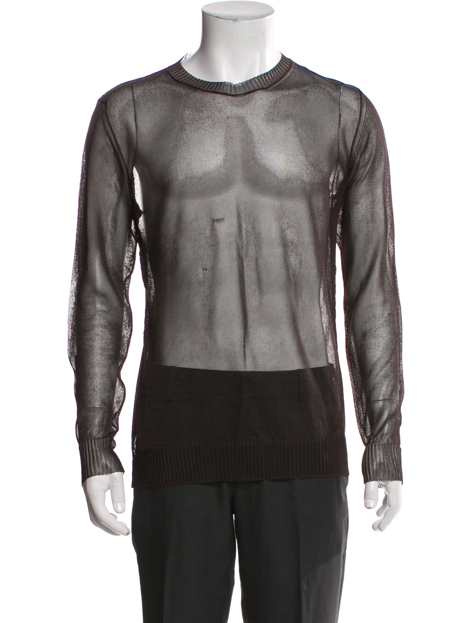 Valentino Crew Neck Long Sleeve Pullover