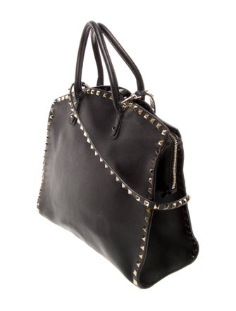 Valentino Rockstud Top Handle Bag