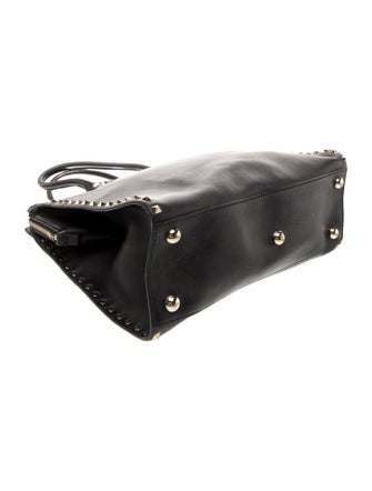 Valentino Rockstud Top Handle Bag