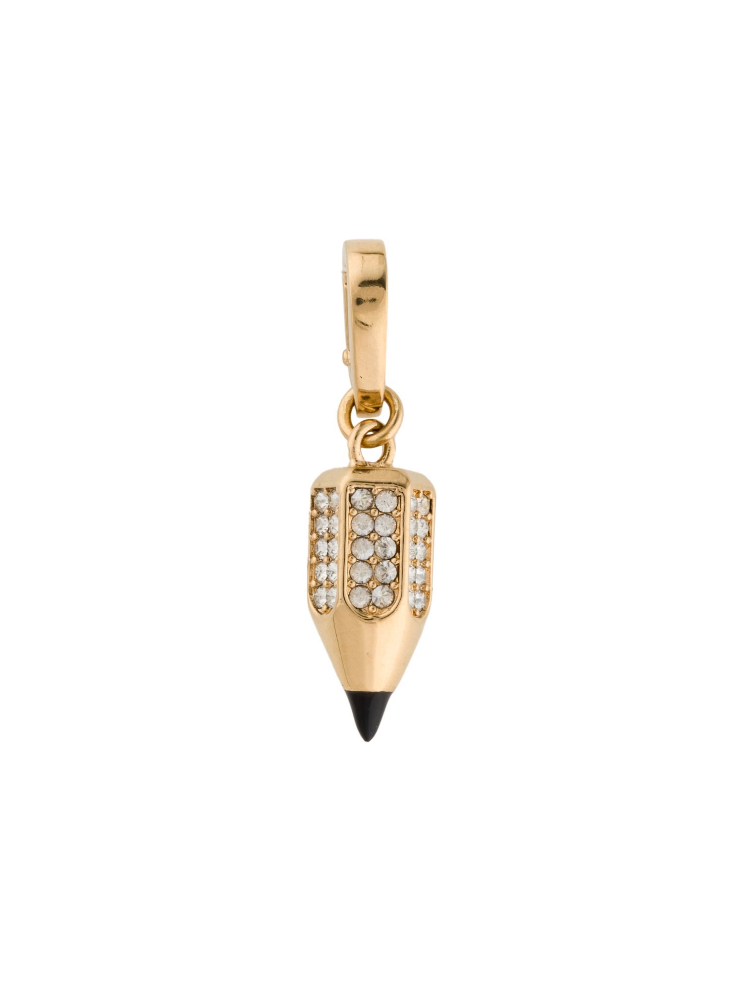 Valentino Crystal & Enamel Pencil Charm