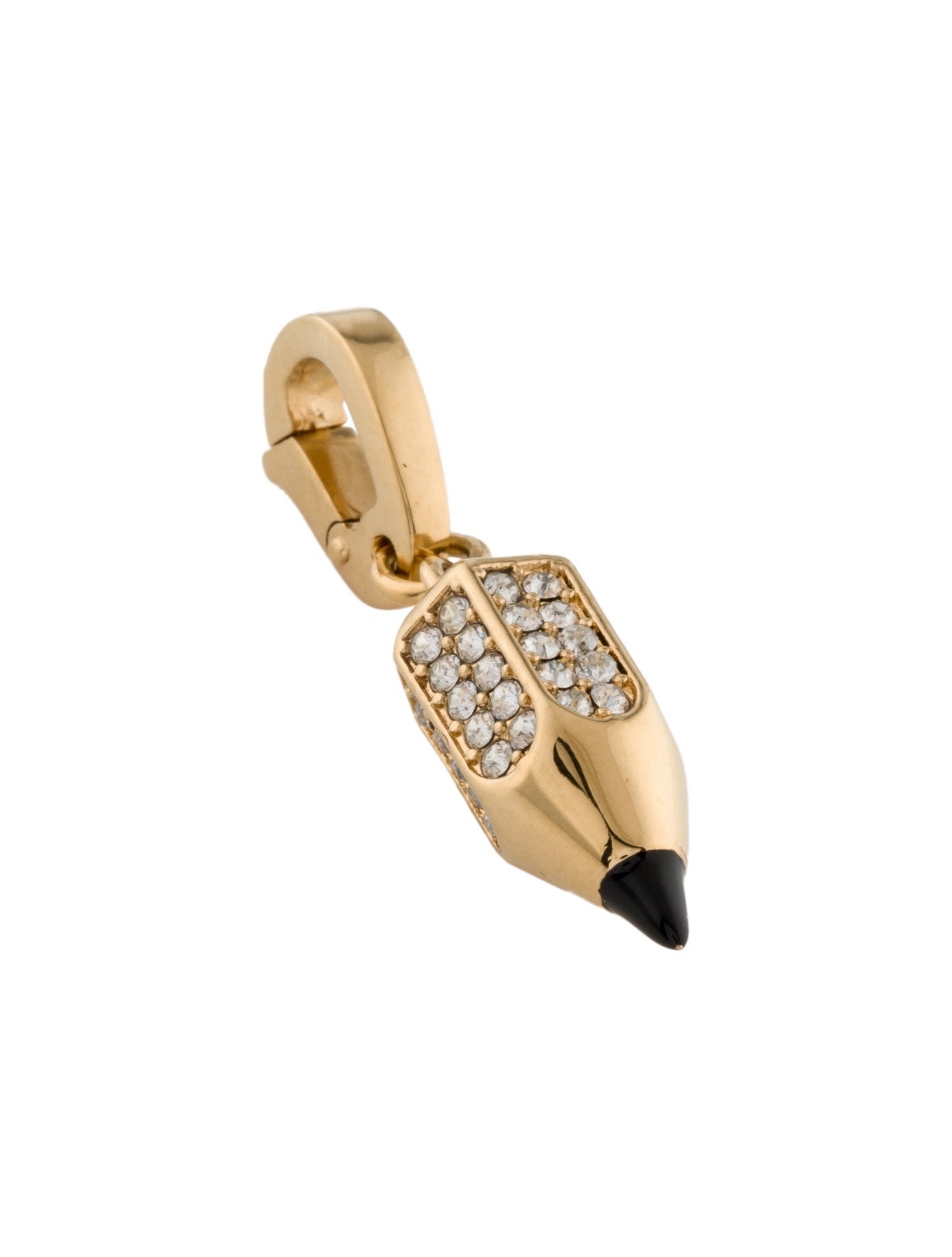 Valentino Crystal & Enamel Pencil Charm