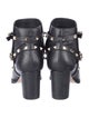 Valentino Rockstud Accents Leather Boots