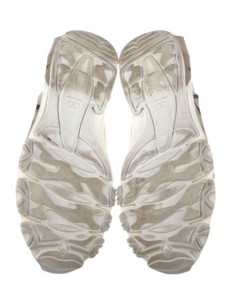 Valentino Leather Printed Athletic Sneakers