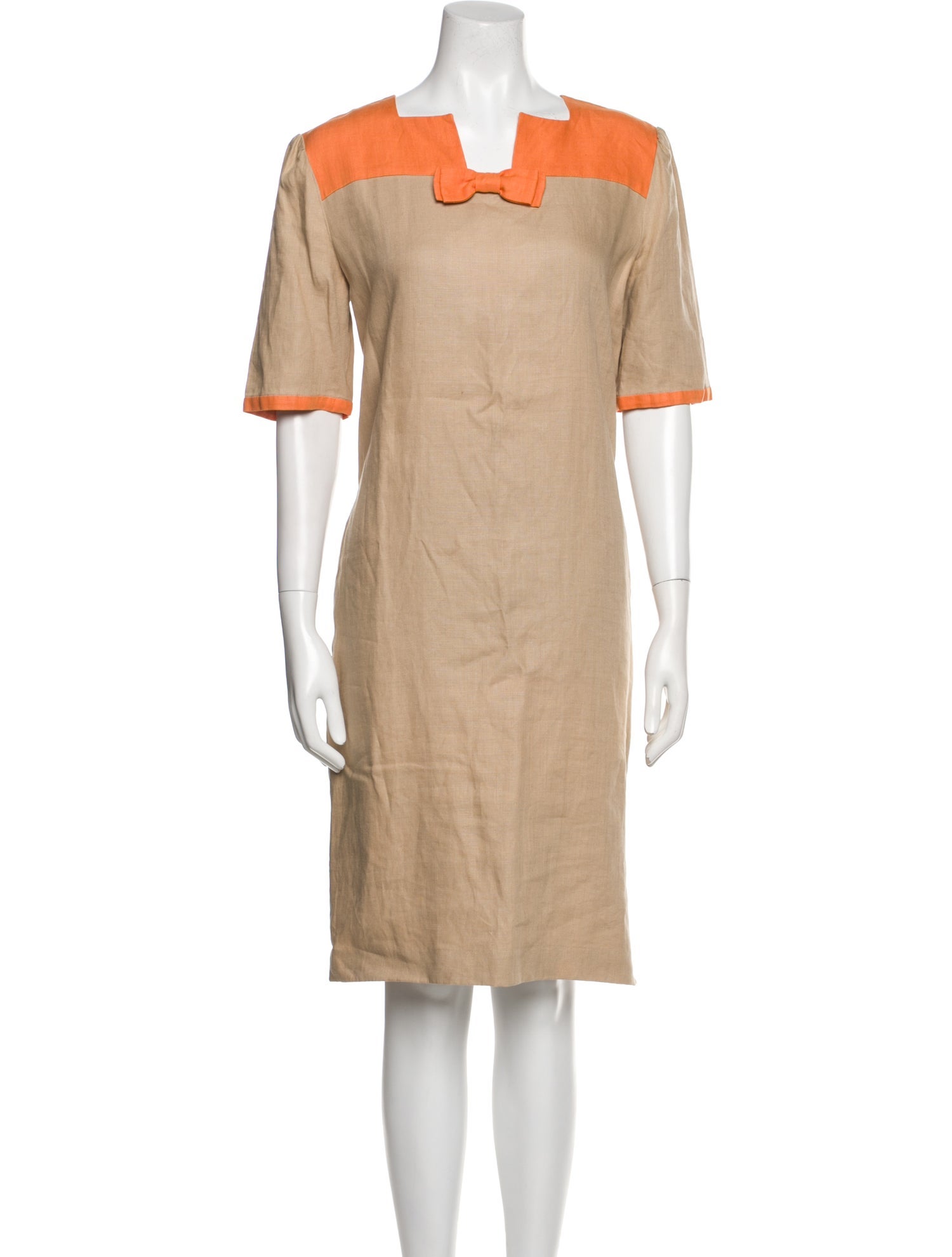 Valentino Silk Knee-Length Dress