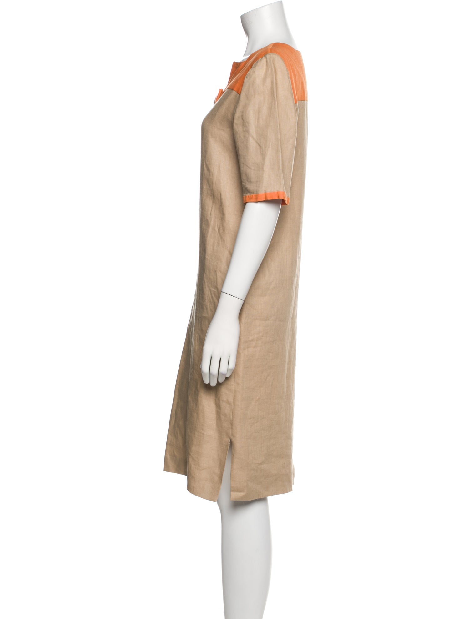 Valentino Silk Knee-Length Dress