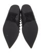 Valentino Rockstud Accents Leather Ballet Flats