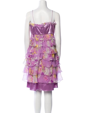 Valentino Silk Knee-Length Dress