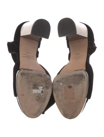 Valentino Velvet Sandals