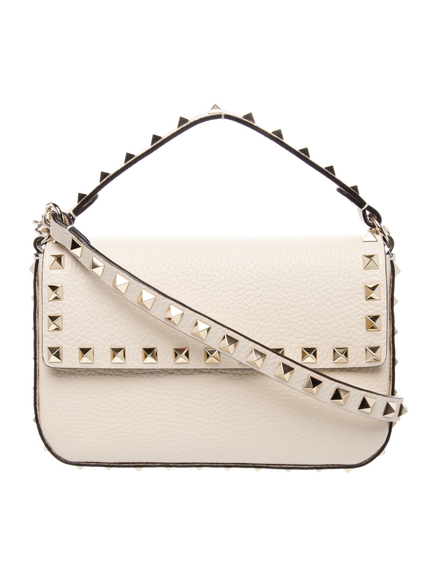 Valentino Rockstud Top Handle Bag