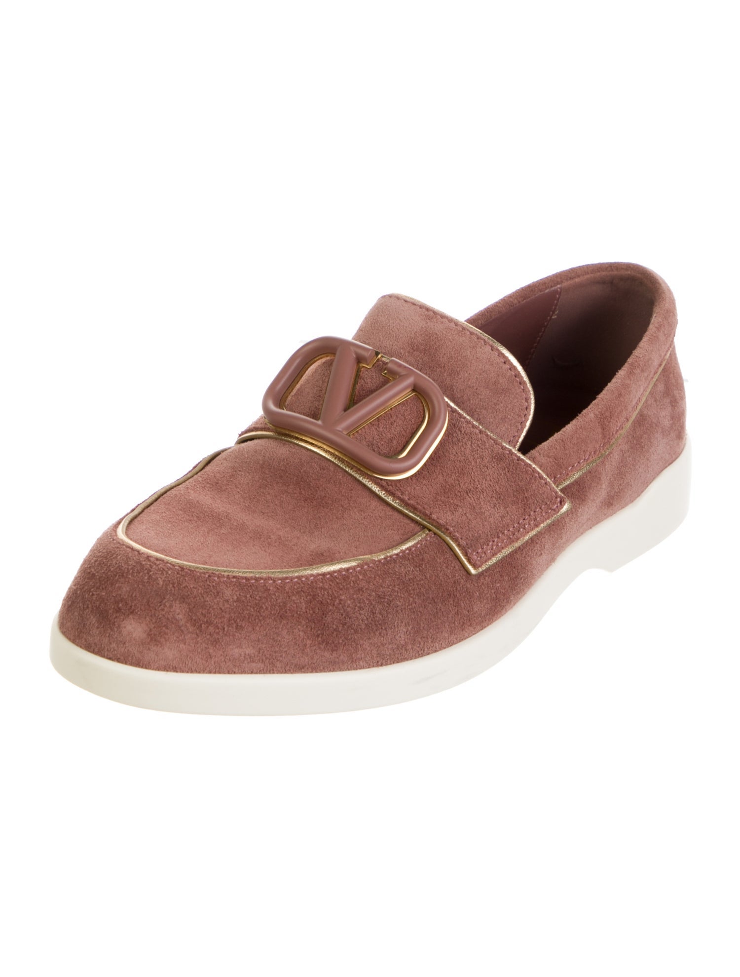 Valentino Suede Loafers