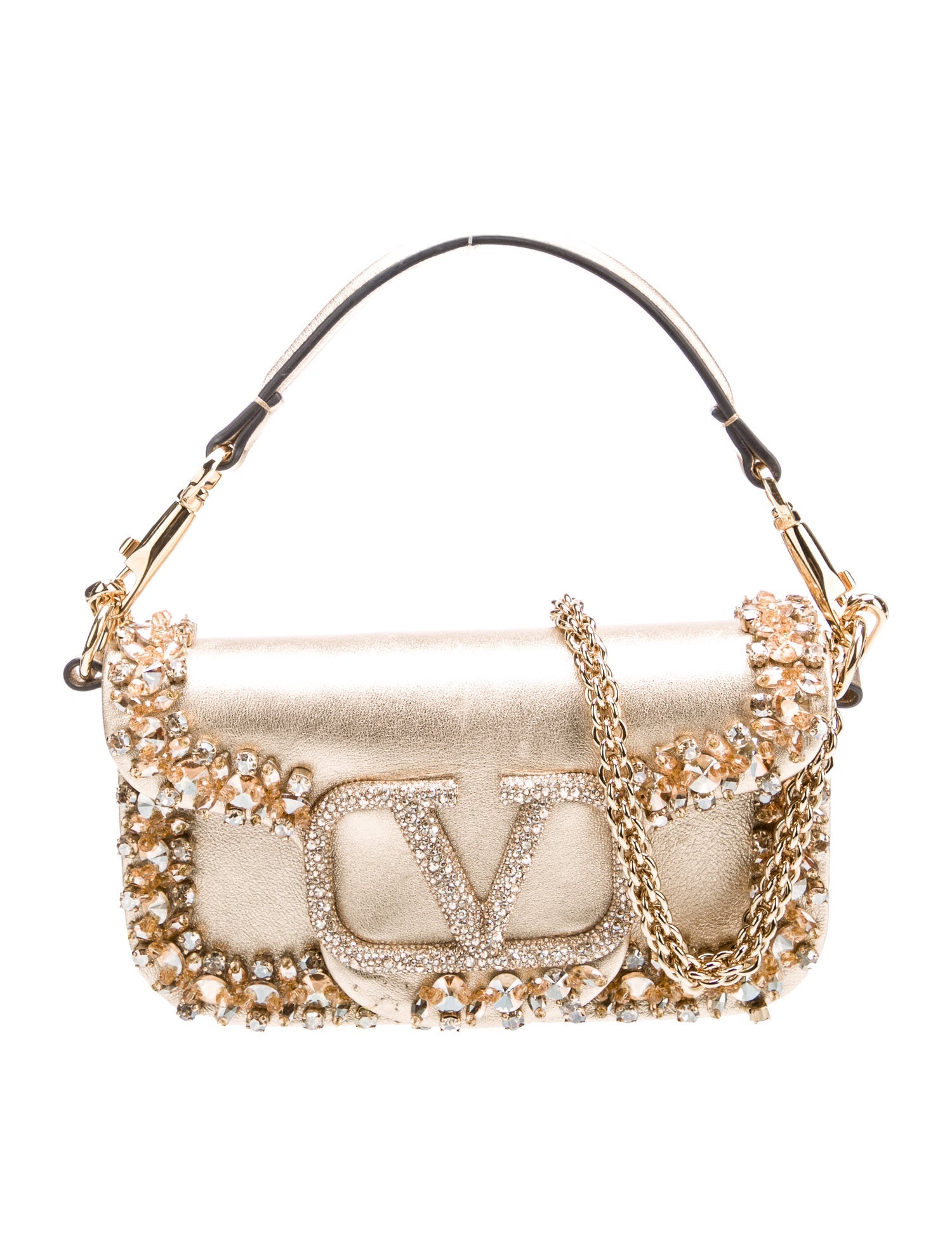 Valentino Leather Shoulder Bag