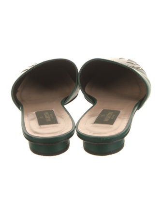 Valentino Leather Mules