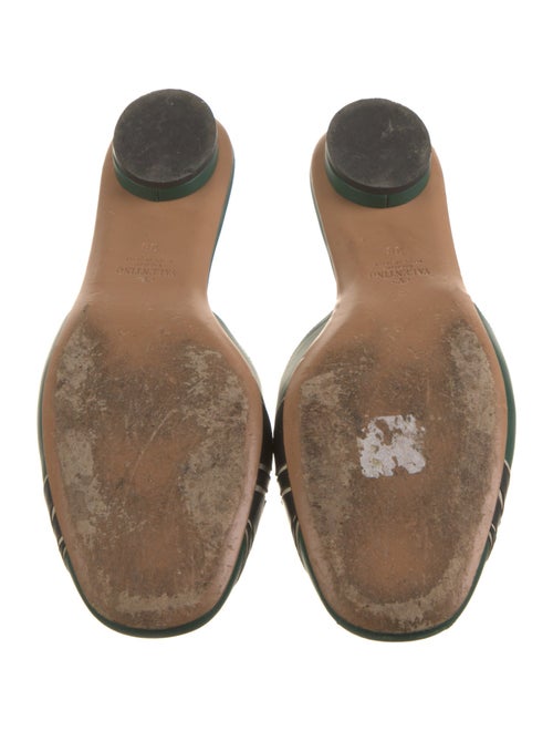 Valentino Leather Mules