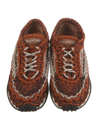 Valentino Animal Print Sneakers