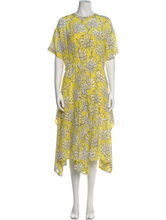 Valentino Silk Midi Length Dress