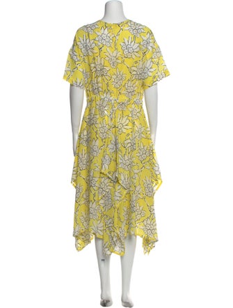 Valentino Silk Midi Length Dress