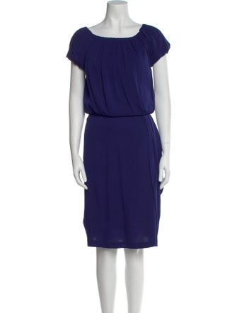 Valentino Silk Knee-Length Dress