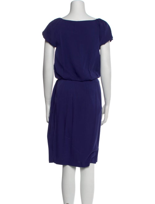 Valentino Silk Knee-Length Dress
