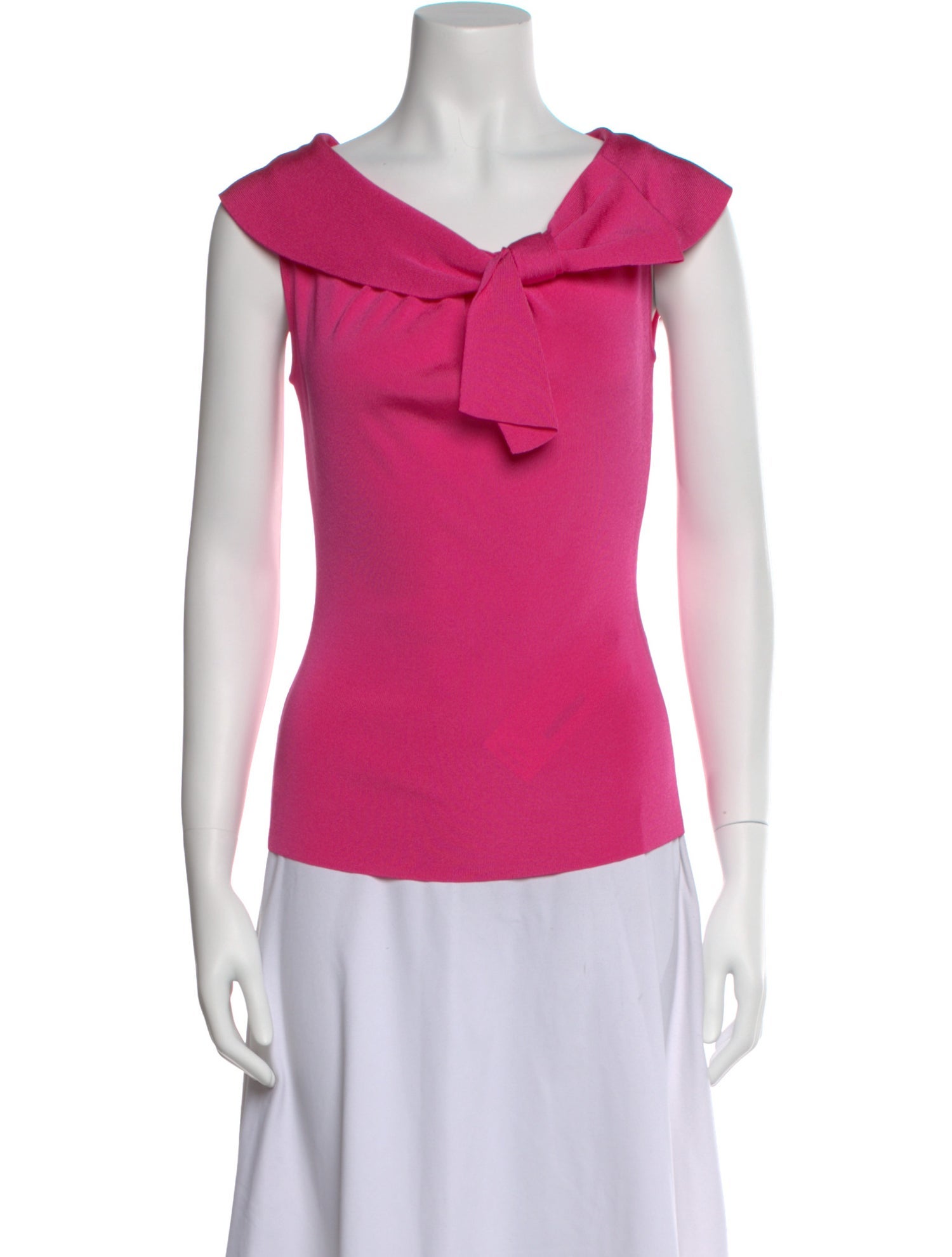 Valentino V-Neck Sleeveless Top