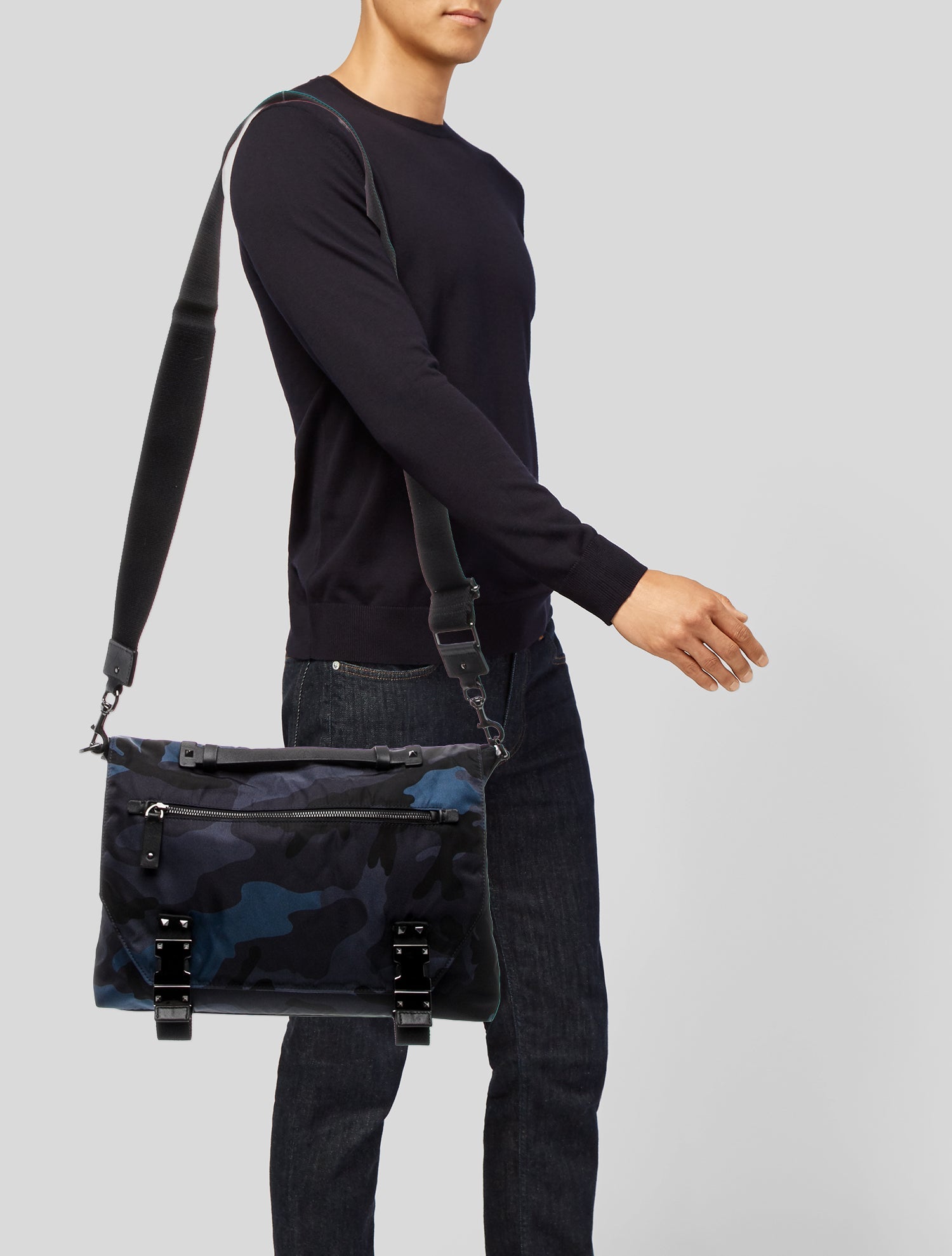 Valentino Nylon Shoulder Bag