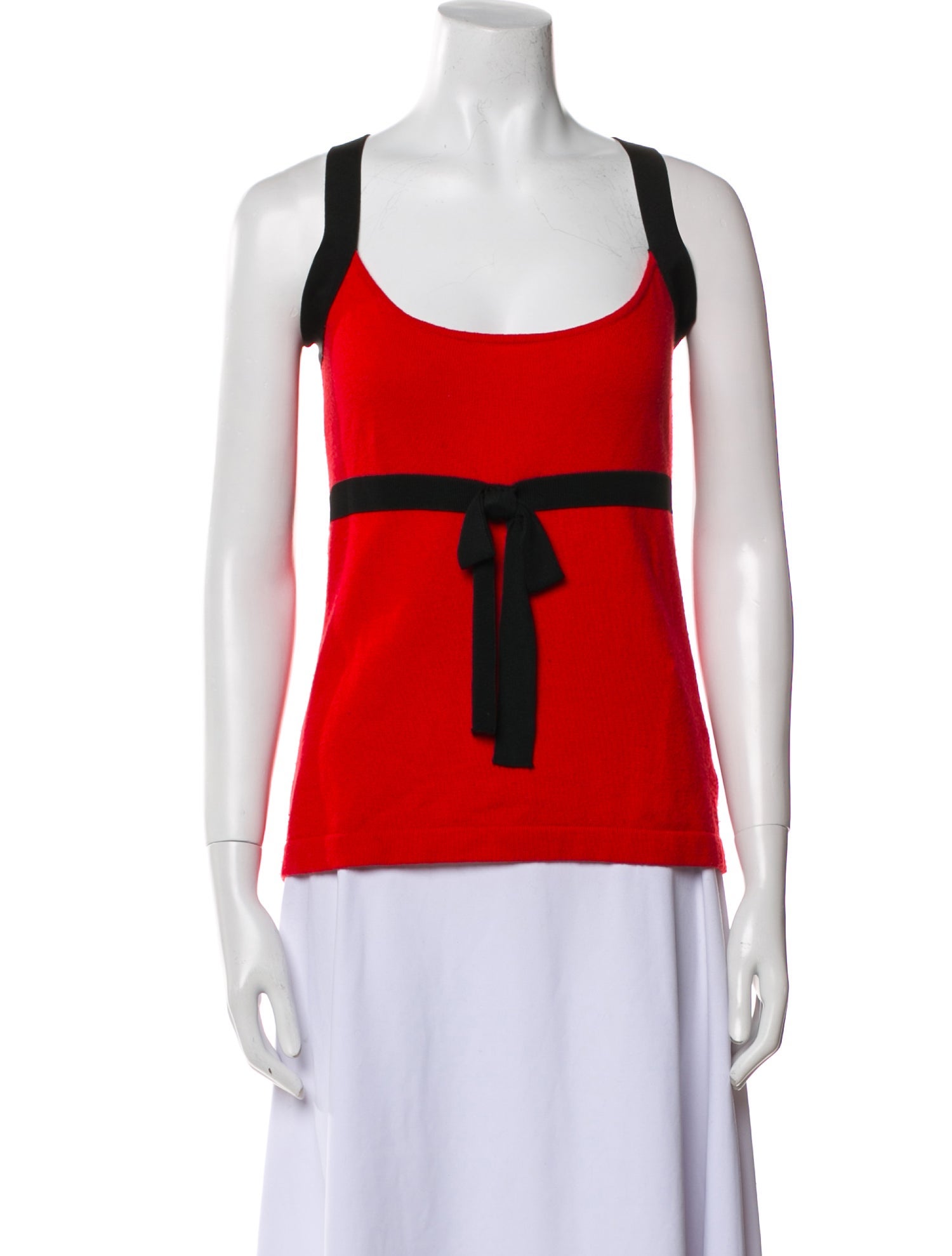 Valentino Vintage Colorblock Pattern Sweater