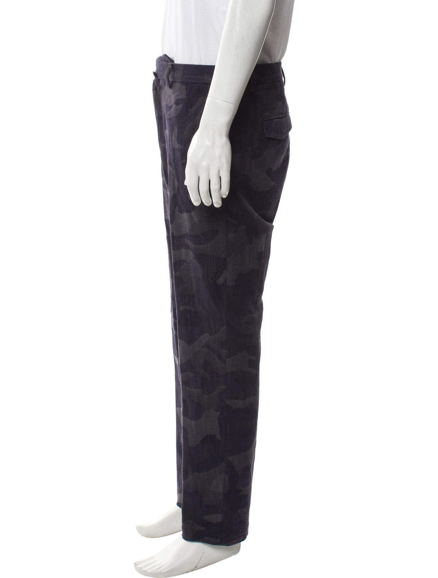 Valentino Camouflage Print Pants