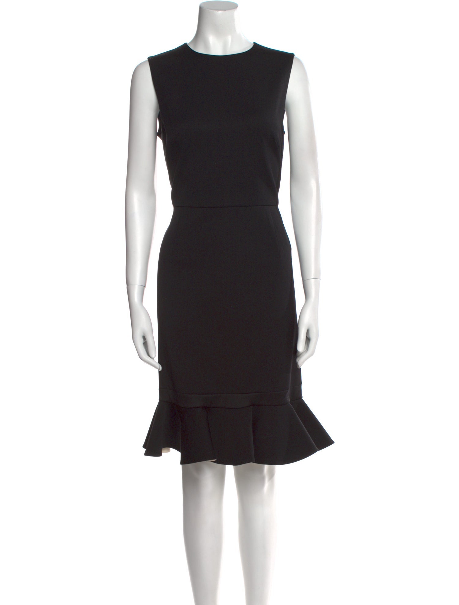 Valentino Virgin Wool Knee-Length Dress