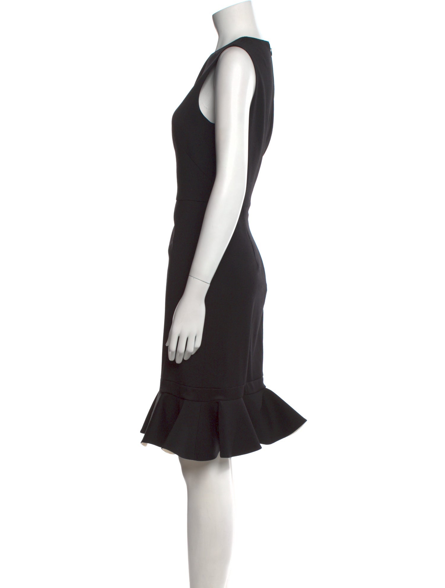 Valentino Virgin Wool Knee-Length Dress