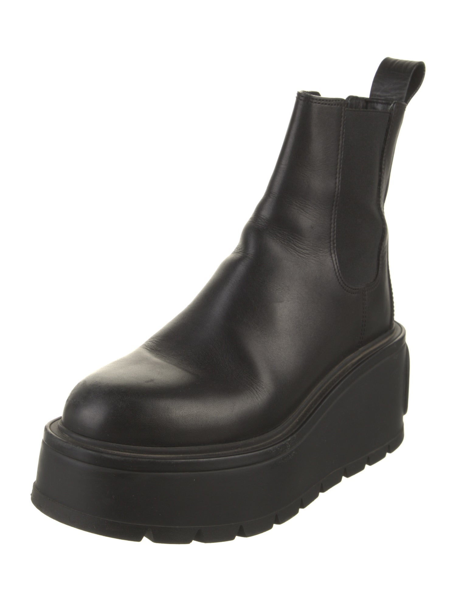 Valentino Leather Chelsea Boots