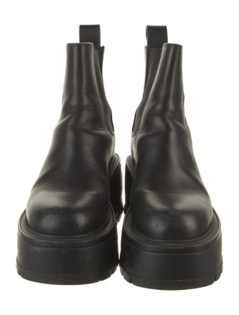Valentino Leather Chelsea Boots