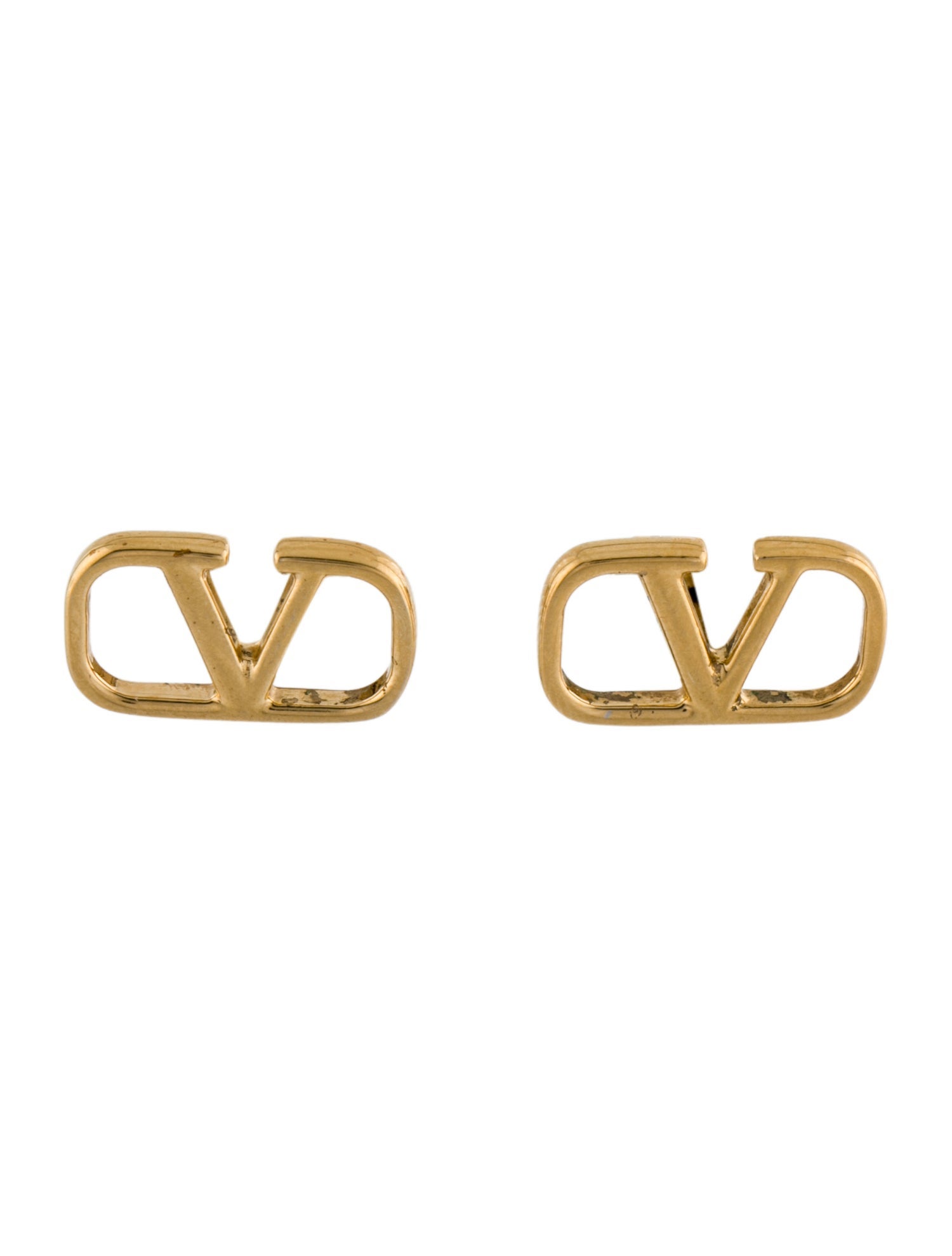 Valentino VLogo Stud Earrings