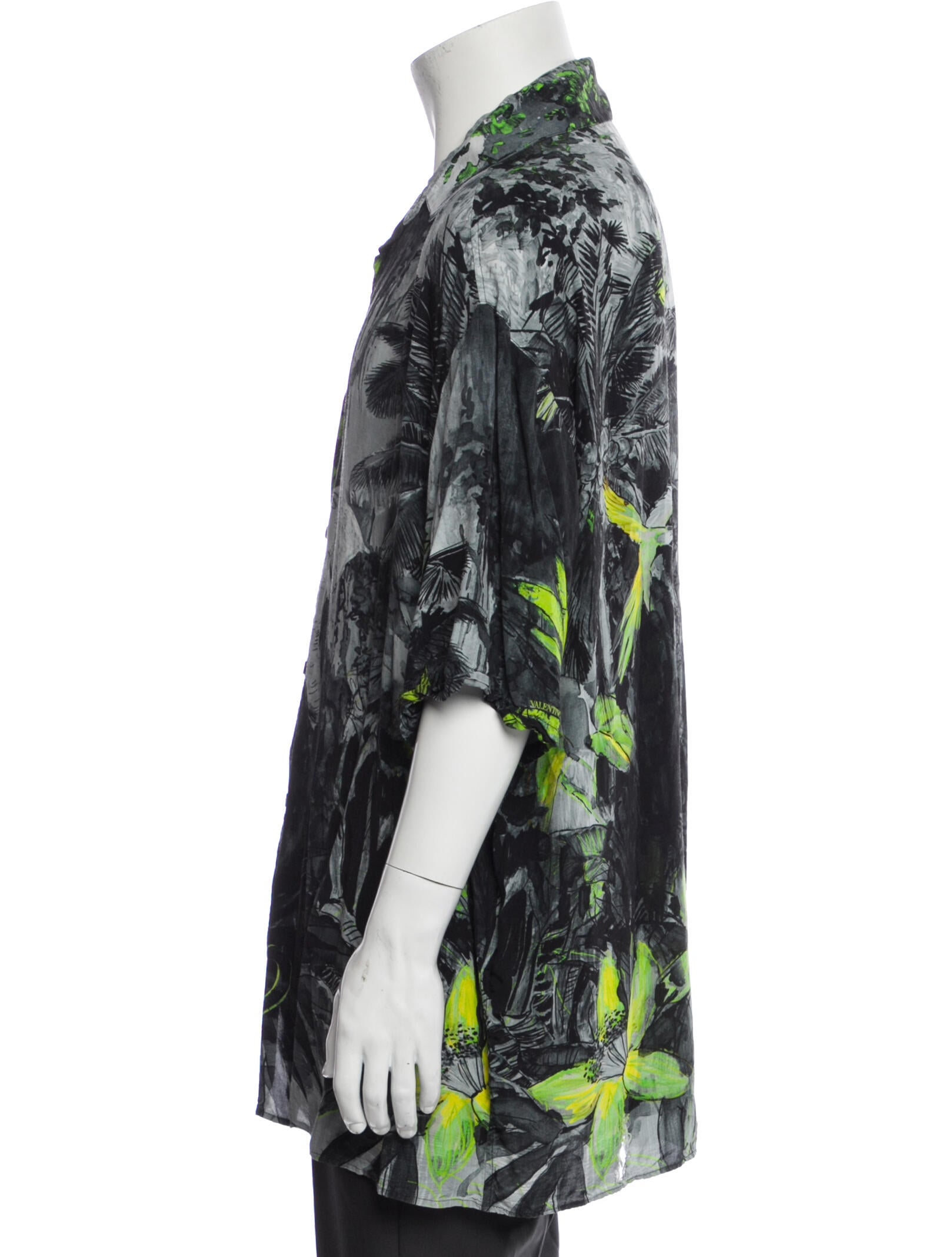 Valentino Printed Short Sleeve Shirt