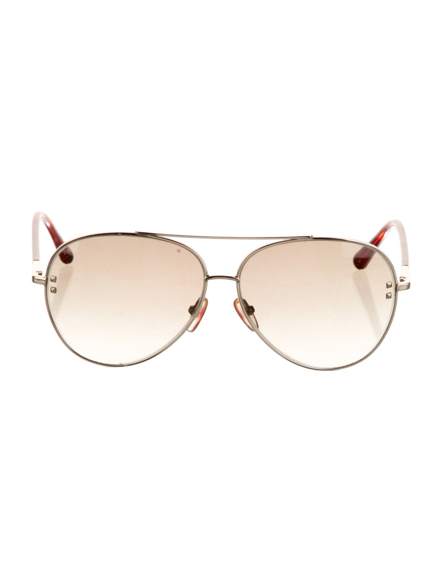 Valentino Aviator Gradient Sunglasses