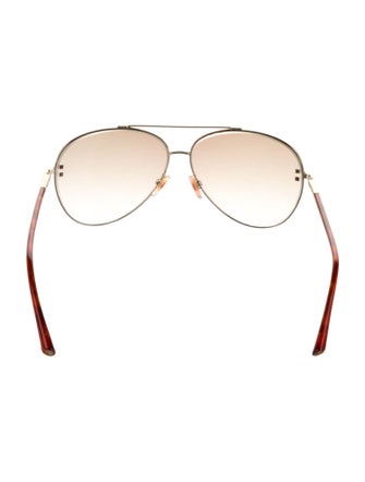 Valentino Aviator Gradient Sunglasses