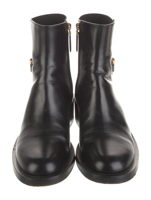 Valentino Leather Chelsea Boots